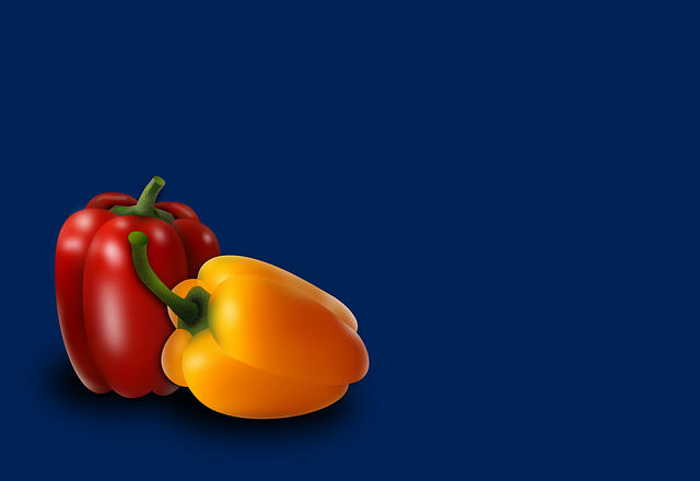 Free pimento peppers vegetables illustration
