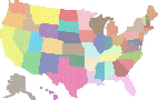 Free america art abstract vector