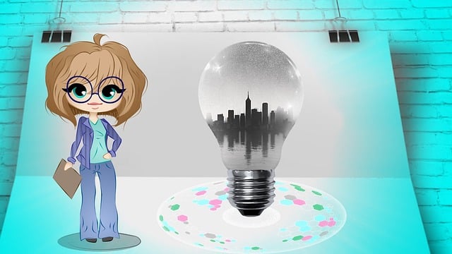 Free manager project idea illustration