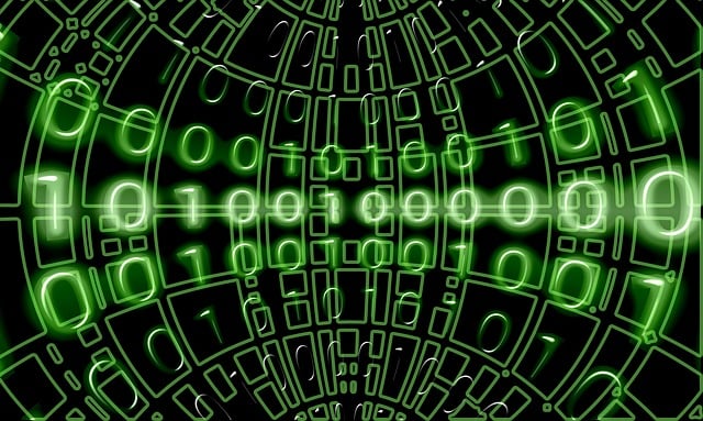 Free binary zero one illustration