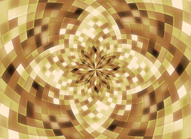 Free kaleidoscope dream illusion illustration