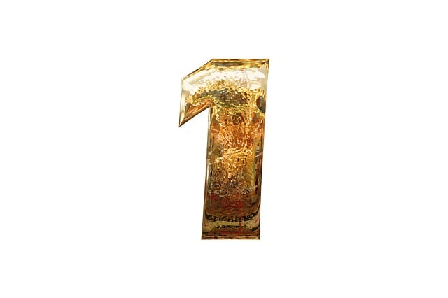 Free number one 1 illustration