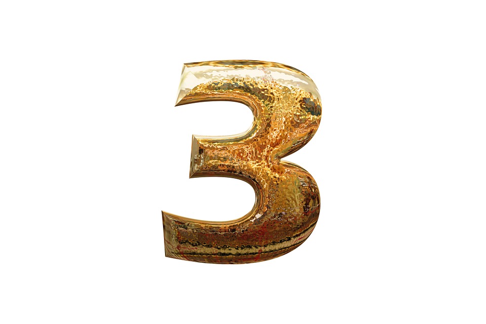 Three 3 Number Free Image On Pixabay