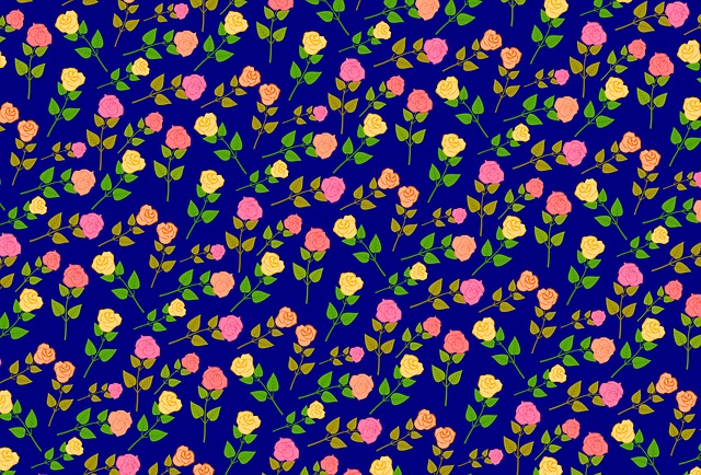 Free flowers roses floral illustration