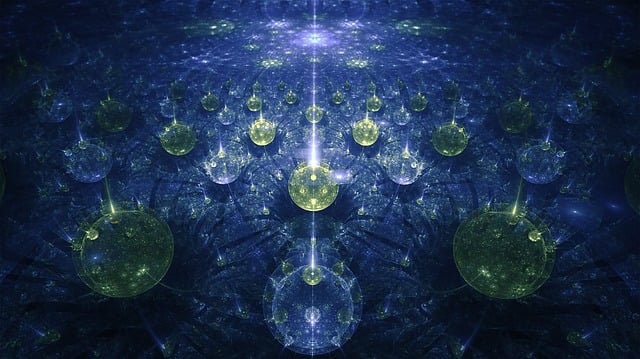 Free fractal undersea sea illustration