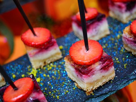 Comida, Sabroso, Fresa, Tarta, Cocina