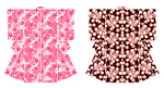 kimono, folk costumes, traditional patterns