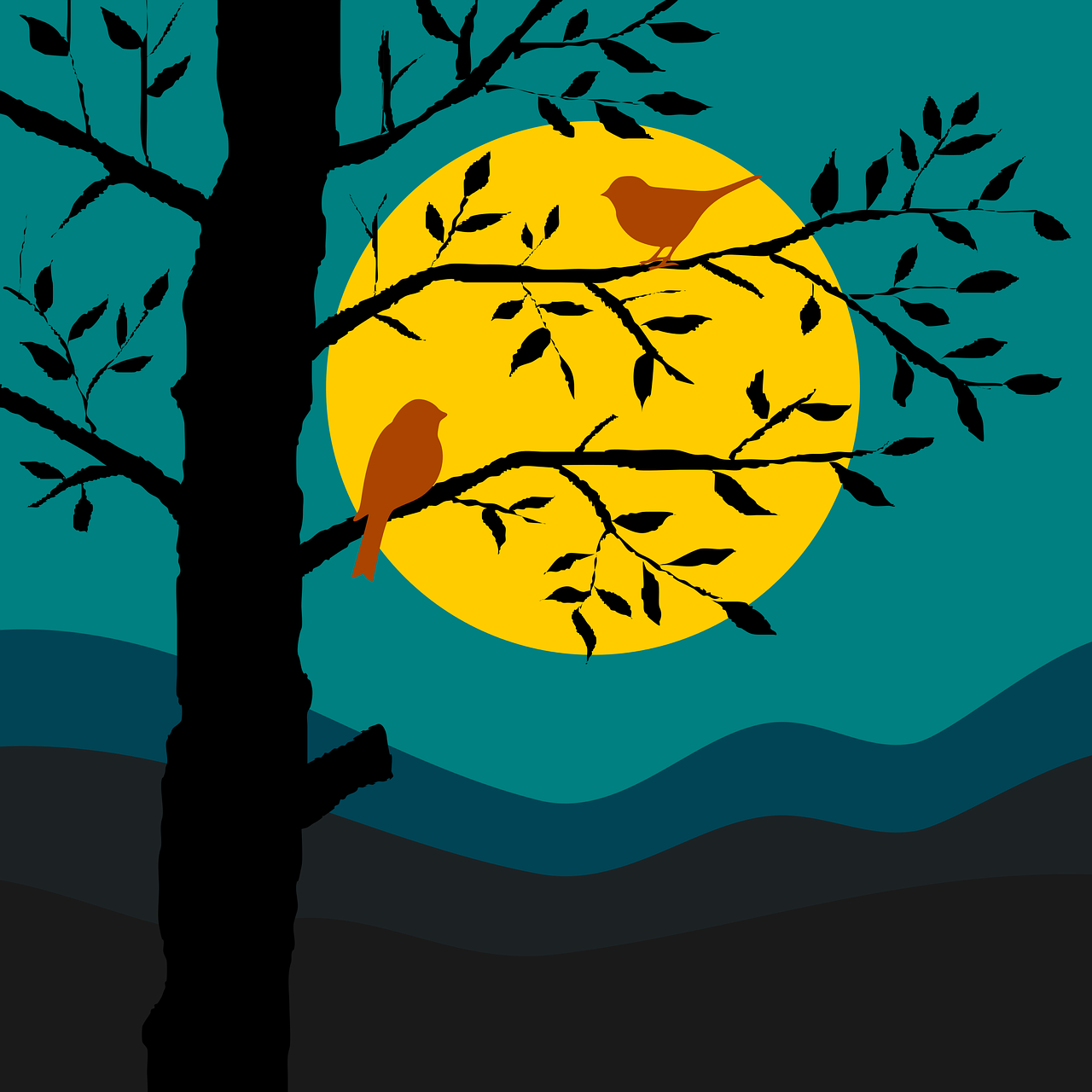 Download Birds, Little Birds, Animals. Royalty-Free Stock Illustration ...
