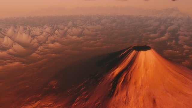 Céu De Alienígena De Planeta, Estrela