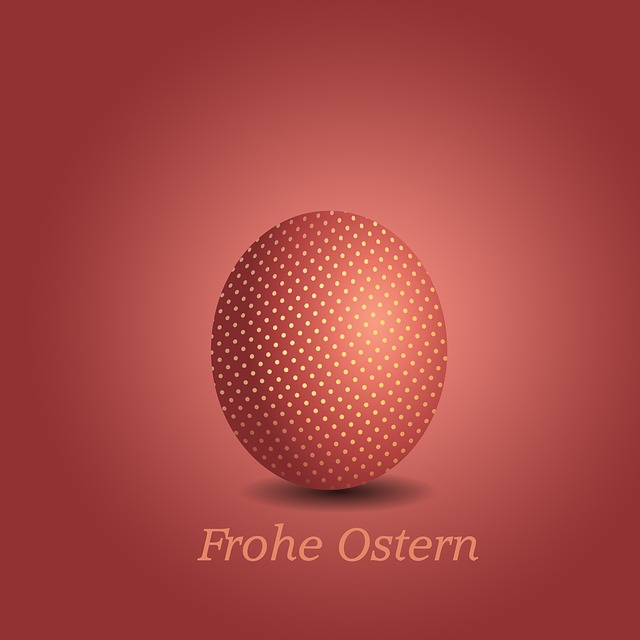 Free easter egg deco illustration