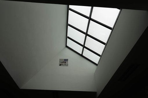 Dormer, Black And White, Indoor