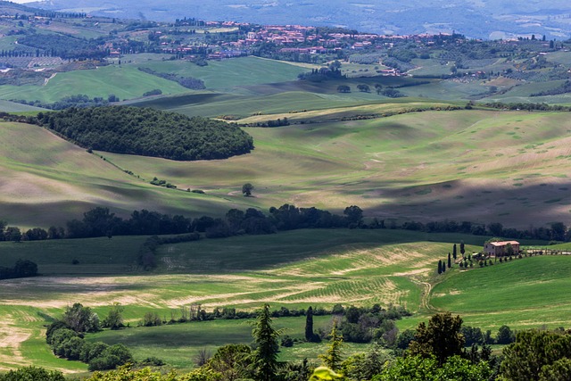 Tuscany, Italien, Landskab, Ferie
