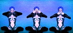 woman, sitting, wisdom