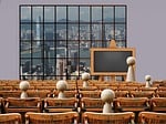 lecture, school, university