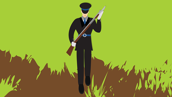 Free Soldier March vector and picture