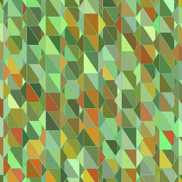 Geometrisch, Groente, Driehoeken, Uniek