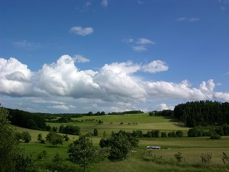 Westerwald, Deutschland, Landschaft
