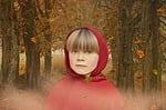red hood, red riding hood, girl