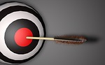 target, bull's eye, archery