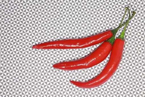 Papriky, Chilli Papriček, Vaření