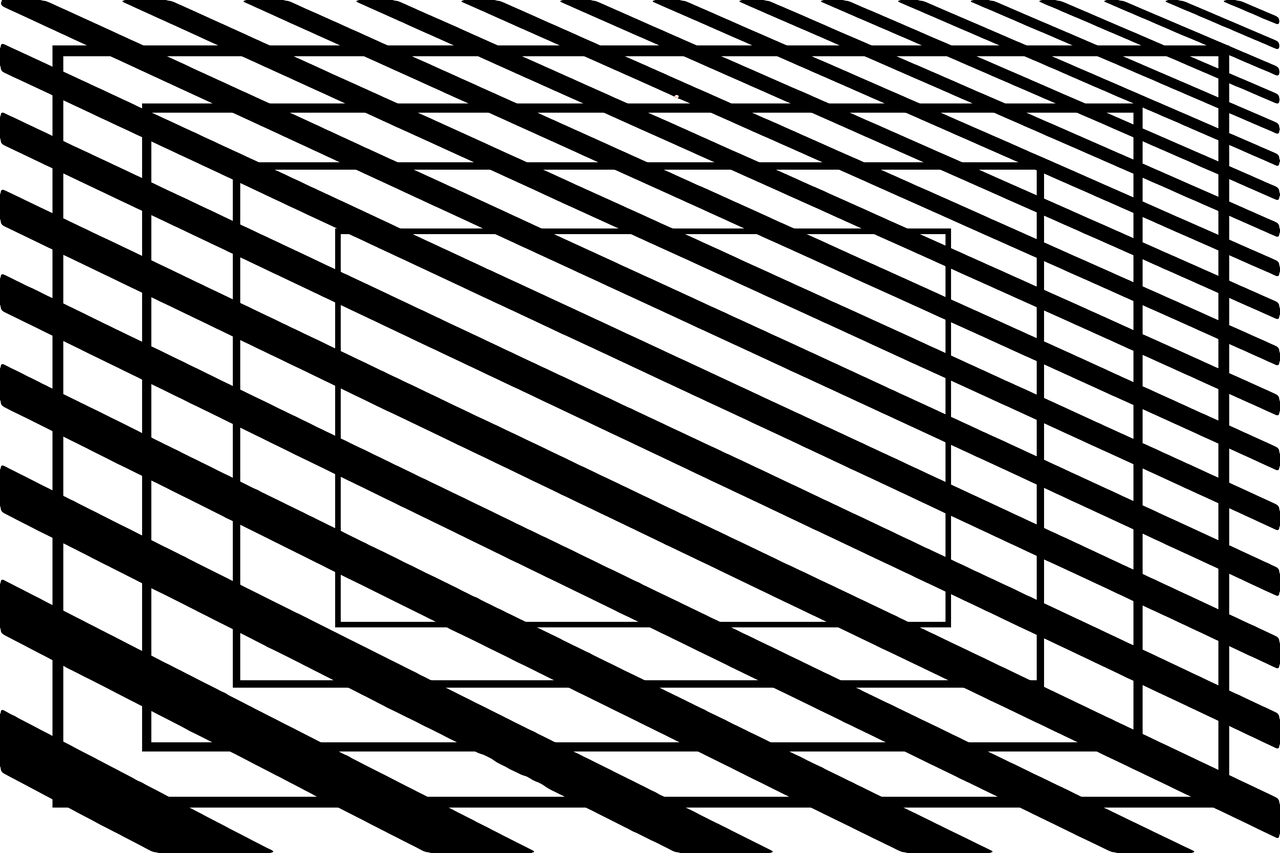 Download free HD stock image of Illusion Optically Free illusion optically lines illustration
