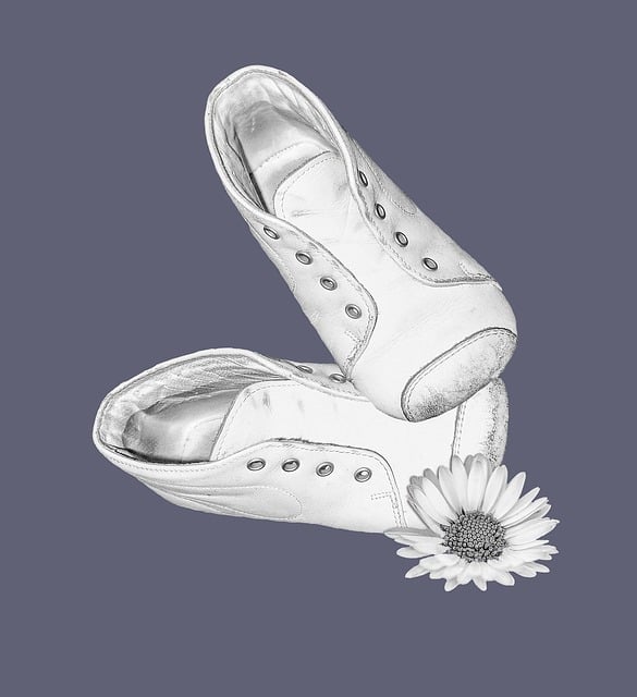 Free shoes baby shoes children's shoes illustration