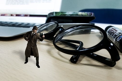 Free Inspector Searching illustration and picture