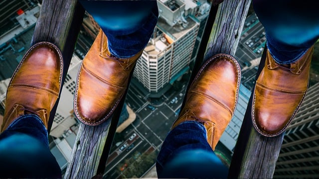 Free balance height dangerous illustration