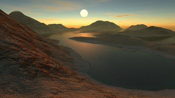 Digitale Kunst, Landschaft