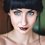 girl, portrait, eyes