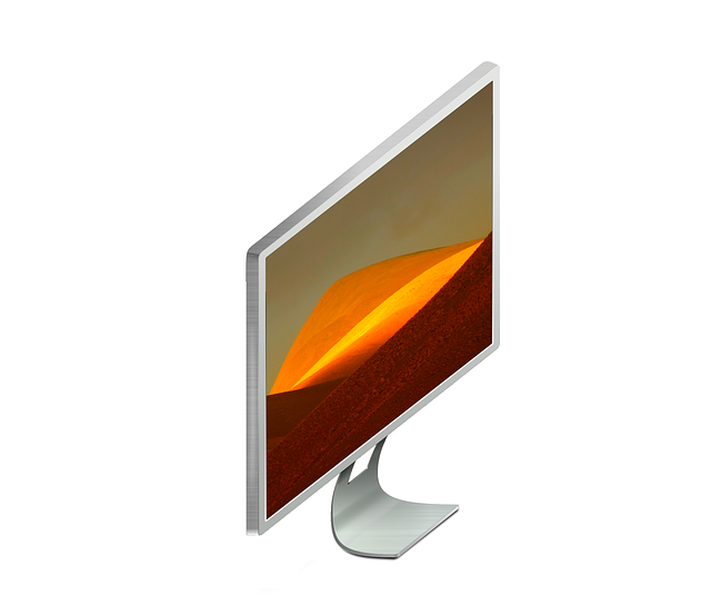 Free tv screen movie desert illustration