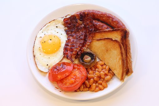 Anglická Snídaně, Jídlo, Bacon, Vaření