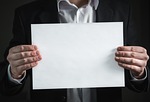 paper, hand, business
