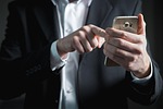 finger, smartphone, screen