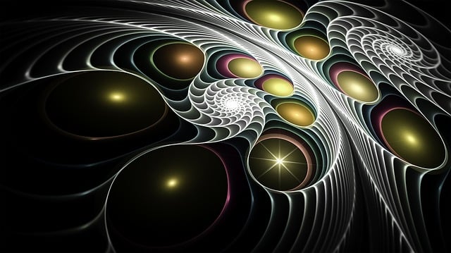 Free fractal bulbs fantasy illustration