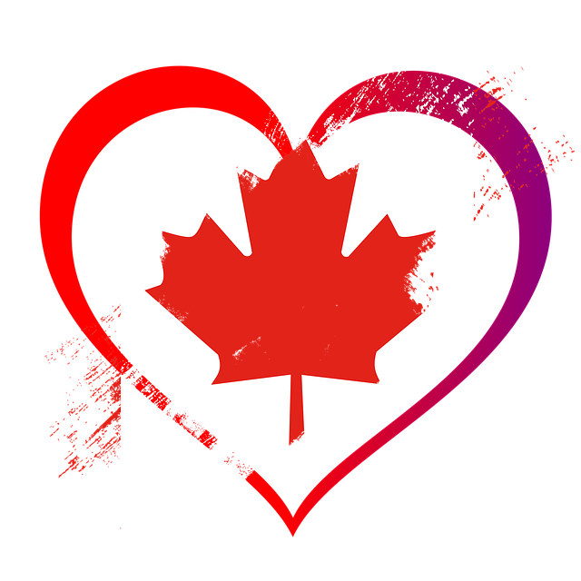 Flag, Et Hjerte, Elsker, Canada, Nation