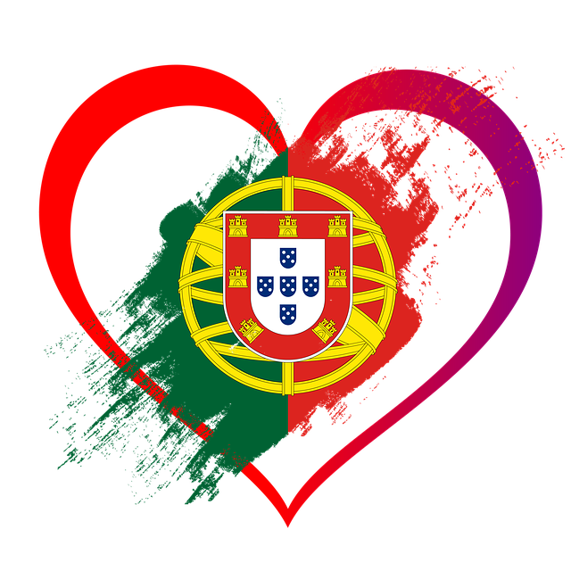 Flag, Et Hjerte, Elsker, Portugal