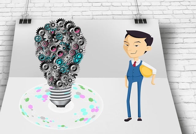 Free engineer manager business man illustration
