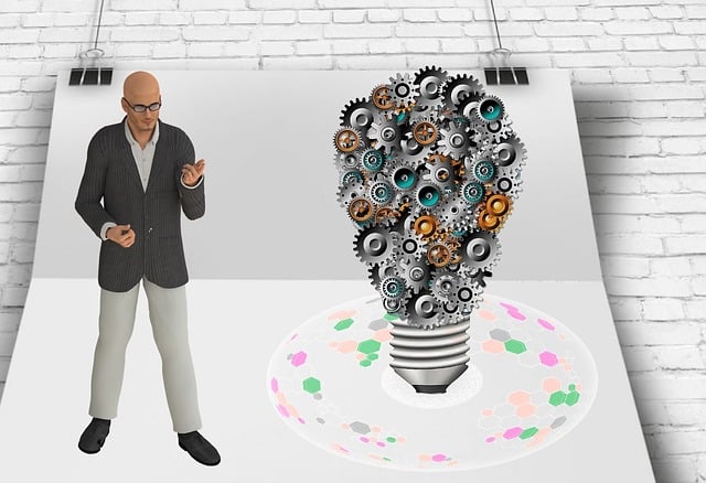 Free manager engineer business man illustration