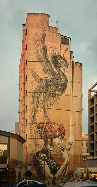 Free Street Art Building photo and picture