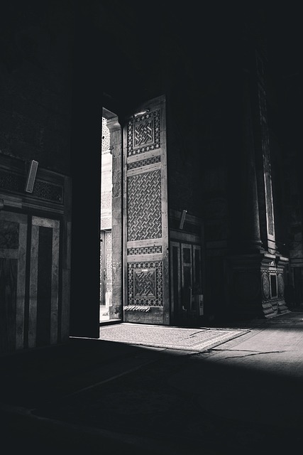 Free Black And White Spotlight photo and picture