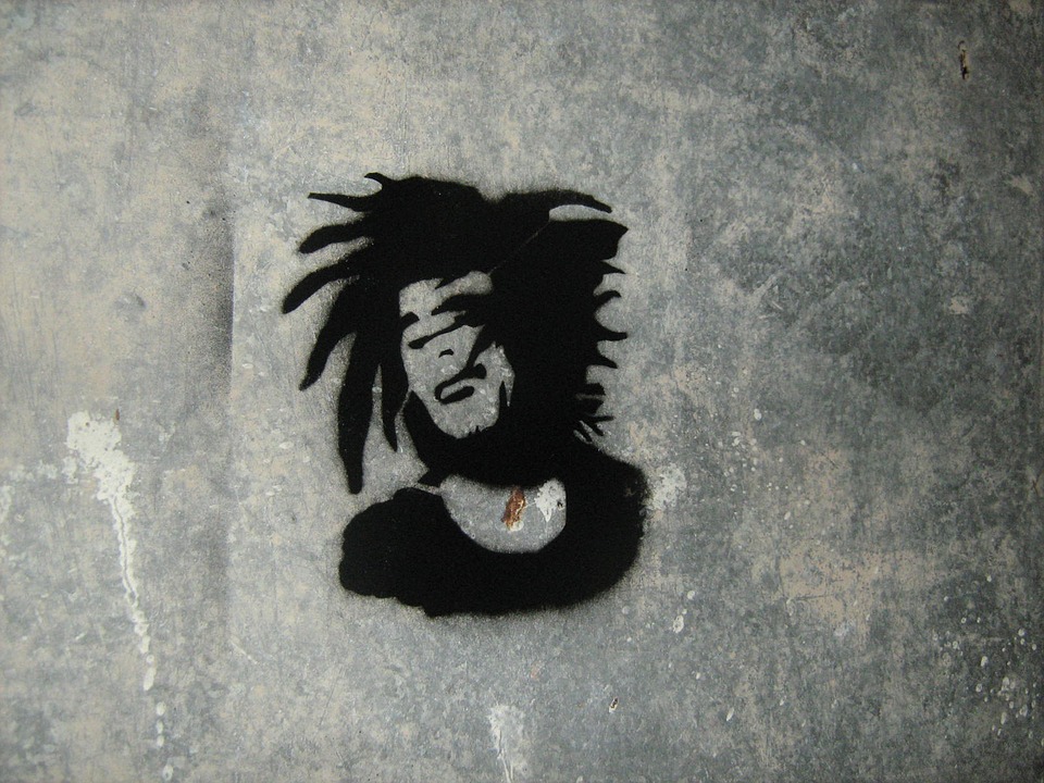 Bob marley stencil vernice · immagini gratis su pixabay Stencil muro gratis