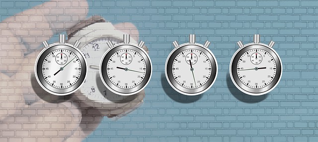 Free stopwatch time management time illustration
