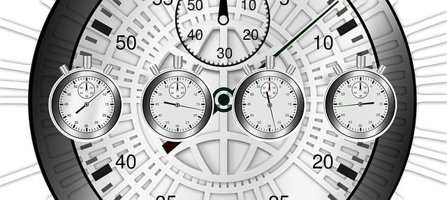 Free stopwatch time management time illustration