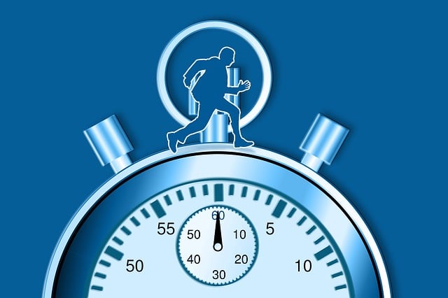 Free stopwatch time management time illustration