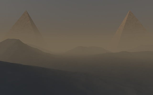 Wüste, Sturm, Pyramiden, Trocken, Sand