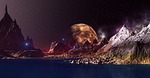 planet, landschaft, science fiction