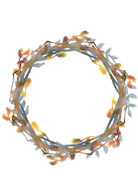 Free Corolla Wreath illustration and picture