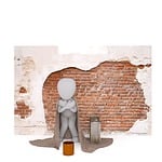 white male, 3d model, isolated