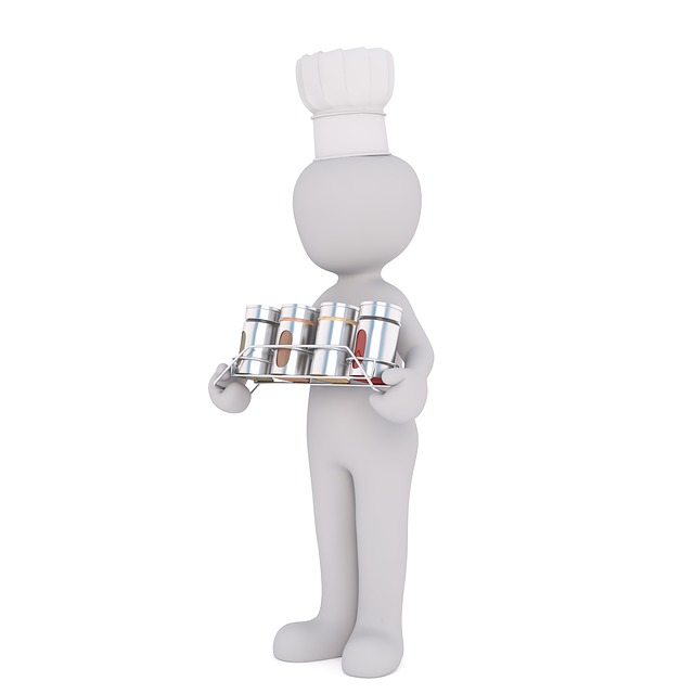 Free pepper mill salt mill storage illustration